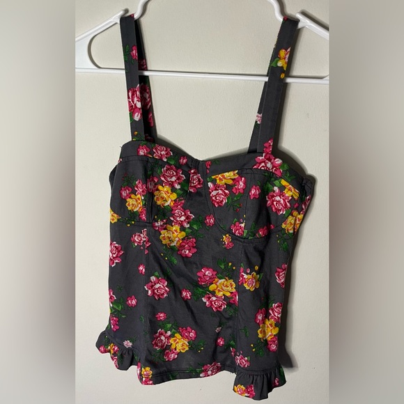 Beautiful floral corset - Picture 2 of 2